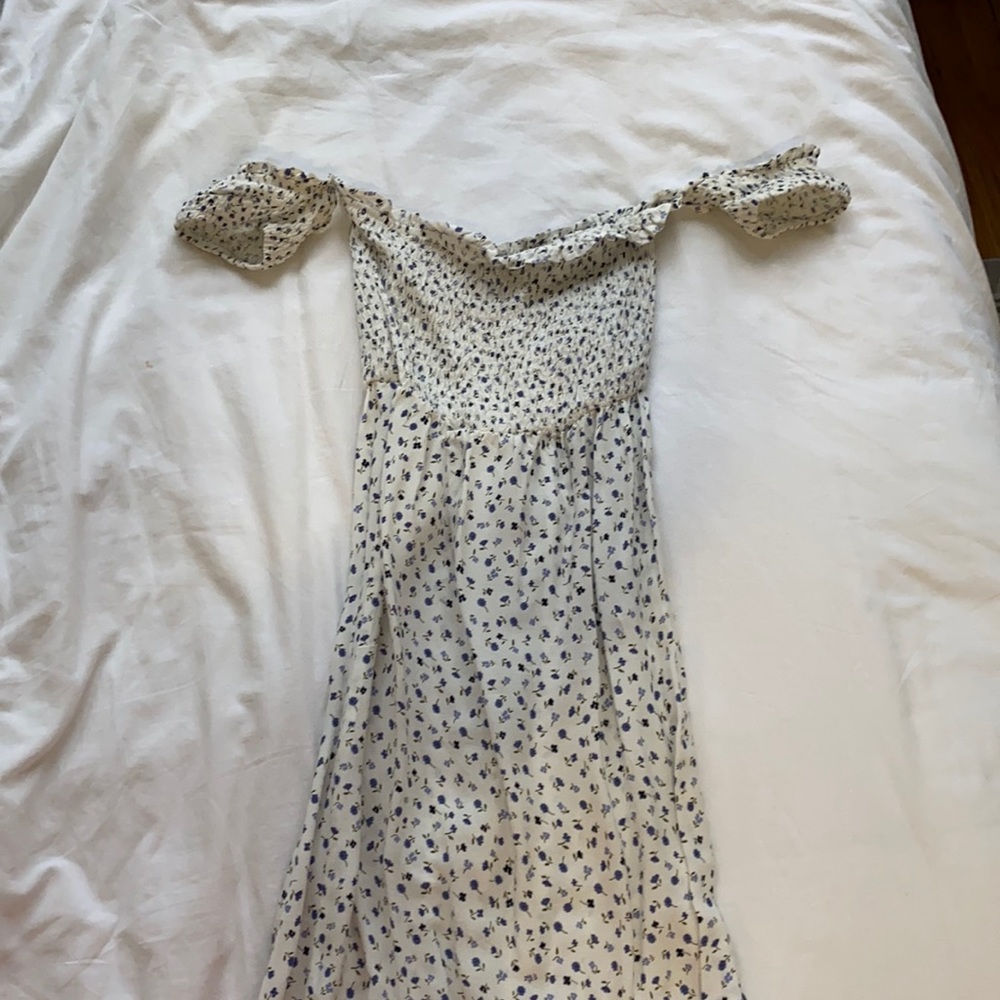 Off the shoulder summer dress